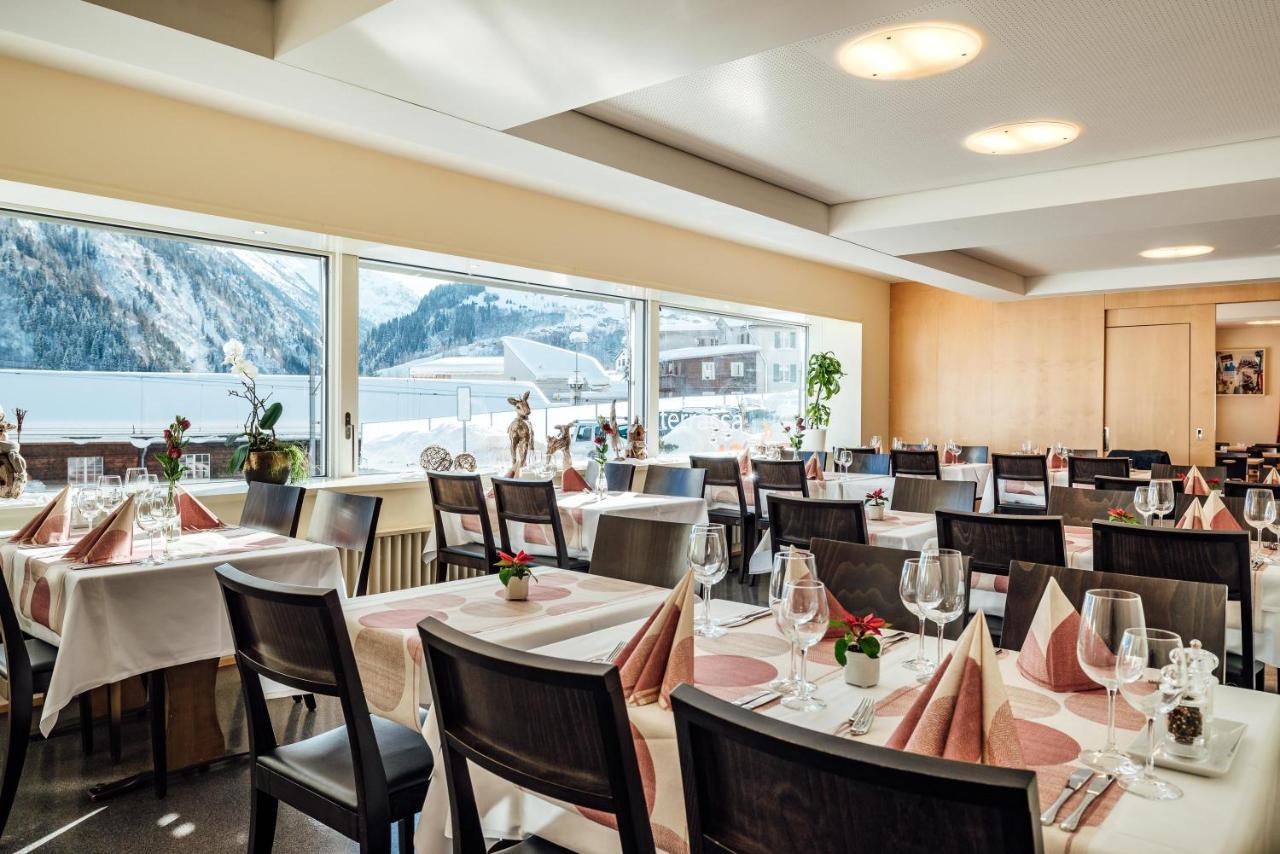 Hotel Restaurant La Furca Disentis Exterior foto